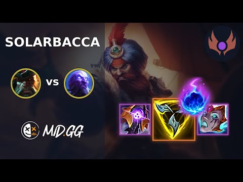 MID.GG: [ solarbacca ] Gangplank TOP vs Ryze | NA MASTER | LOL Season 2025