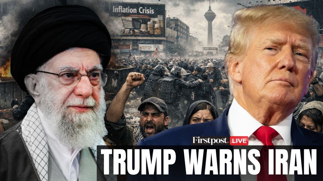 LIVE | Trump Warns Iran: “Strong Military Options” As Protests Escalate | US Iran Crisis | Firstpost