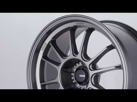 Hypergram - Matte Grey | Konig Wheels
