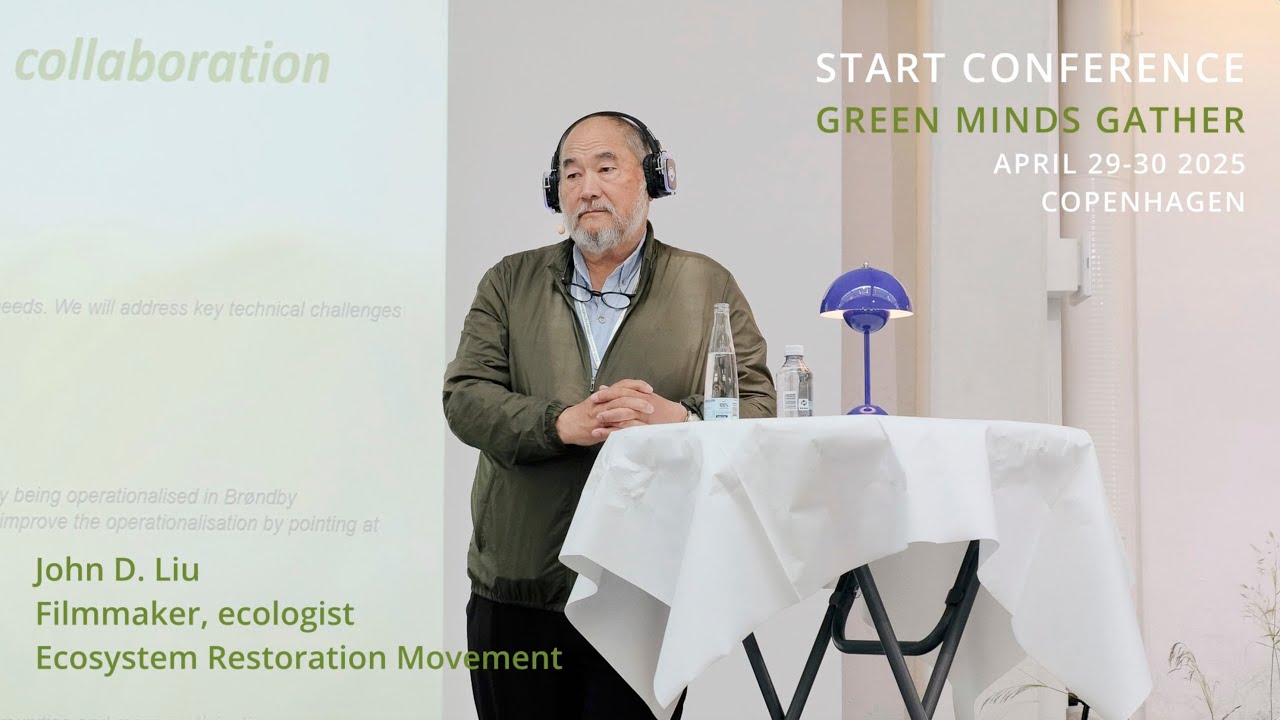 John D. Liu at Green Minds Gather 2025 - Copenhagen