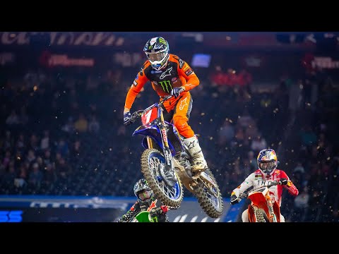 AMAスーパークロスRd5 ヒューストン（NRGスタジアム）450SXハイライト動画