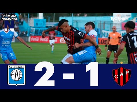 Estudiantes (RC) 2-1 Patronato | Primera Nacional | Reducido (Octavos de Final)