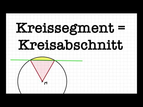 Kreis (13) - Kreissegment aka Kreisabschnitt