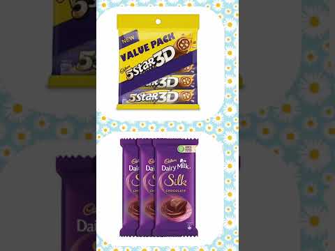 5 star 3D ⭐ vs Dairy Milk chocolate 🍫 Gifts Box 🎁 #shorts