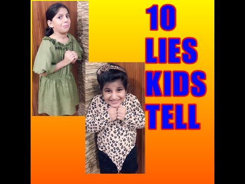 10 Lies KIDS tell ||Hooriya || Aroosh||