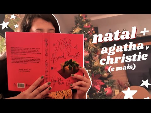 um livro natalino de agatha christie, bastidores, filmes de natal e mais 🎅🏽❤️ | VLOG #13