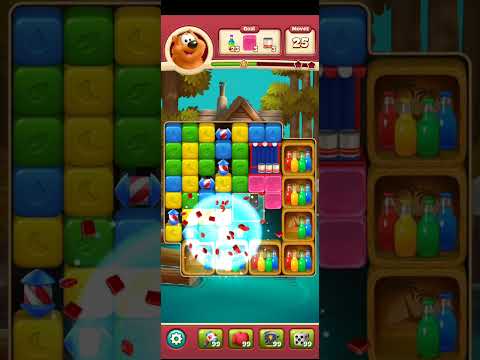 Toon Blast Level 2222 No Boosters Series