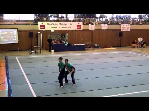 DM Jr Sr Aachen 2014   046   161   MP   Junior 1   Bal   GER   SC Riesa, Paul Julius Behrendt & Luka