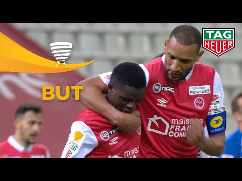 But Moussa DOUMBIA (35') / Stade de Reims - Bourg en Bresse 01 2-1 1/16 de finale REIMS-BBP/2019-20