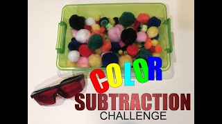 What Happens When You Wear Red Glasses? Color Subtraction Challenge
