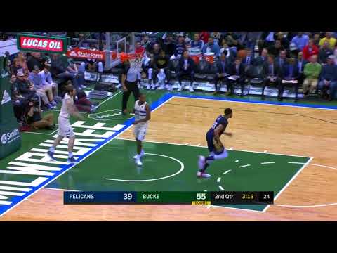 Pelicans Highlights vs Bucks! (25/2/18)