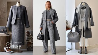 Gray Is the Chic Neutral of Fall/Winter | Minimalist Outfits Defining Elegance