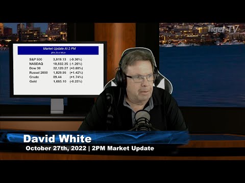 October 27th, 2PM ET Market Update on TFNN - 2022