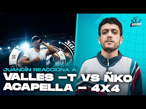 4X4 VALLES-T VS ÑKO *REACCIÓN* | El Sexto Round Cap. 1 Temp. 2 | JUANCIN