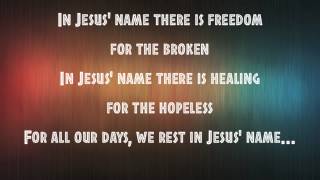 Kutless - In Jesus' Name - with lryics (2014)