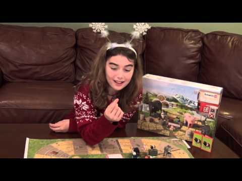 Advent Calendar Day 19 with Lego City, Play Doh, and Schleich Surprise Toys