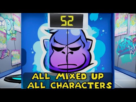 Warioware Get it Together - All Mixed up - All characters: Score 52