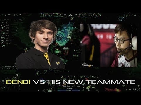 Dendi vs His New Teammate in Tigers