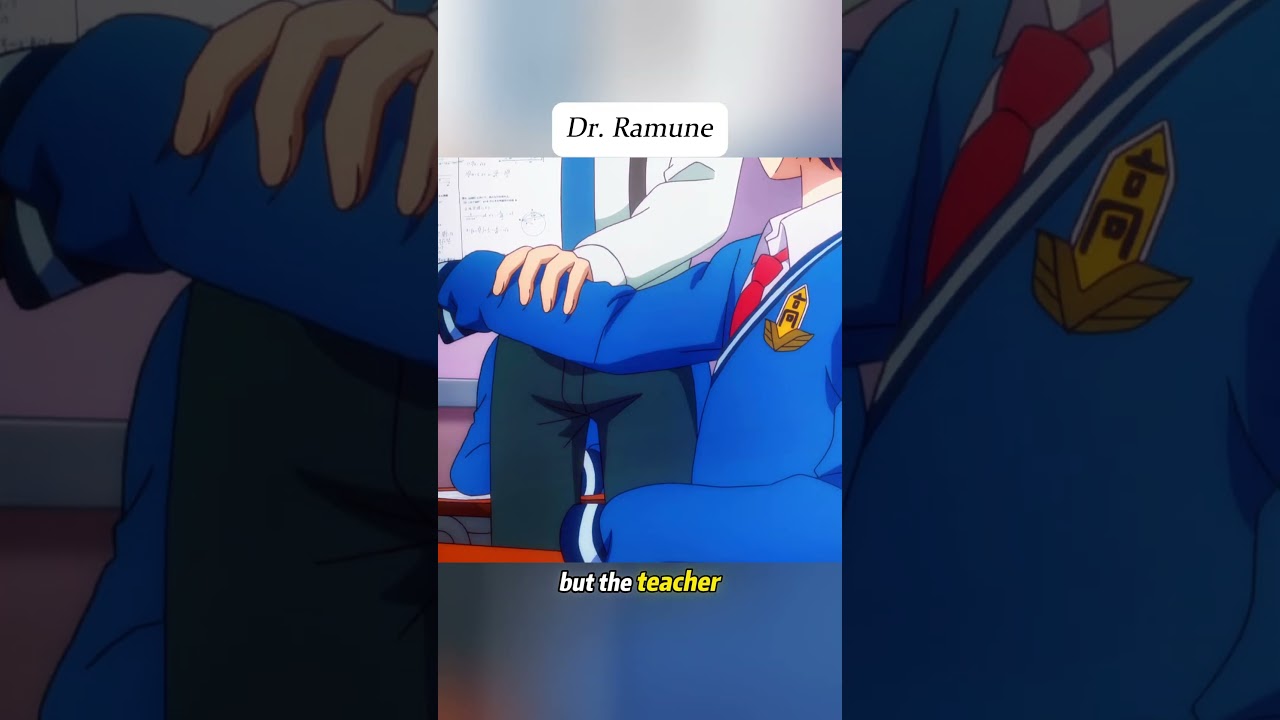 This guy wears glasses to pretend he’s just a nerd. #anime #animeweeb #movieall