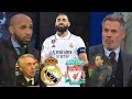 Real Madrid Smashed Liverpool 5-2 Benzema And Ancelotti Interview | Thierry Henry & Carragher Review