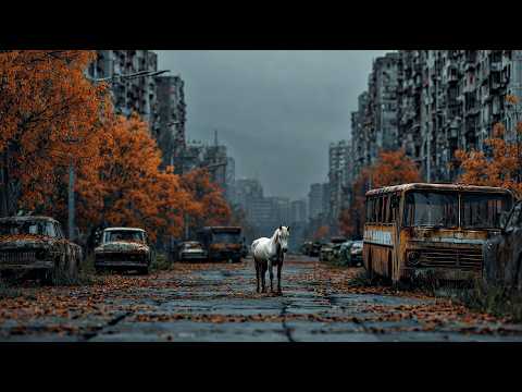 Autumn in the Empty Valleys | Deep Post-Apocalyptic Ambient Music | 4K