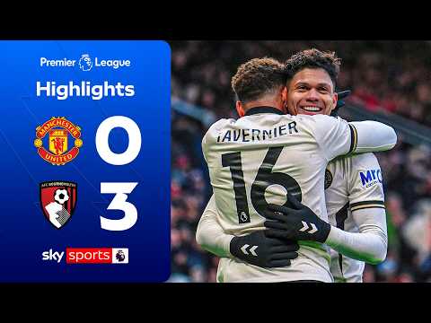 Bournemouth pile more misery on Carrick! | Man United 0-3 Bournemouth | Premier League Highlights