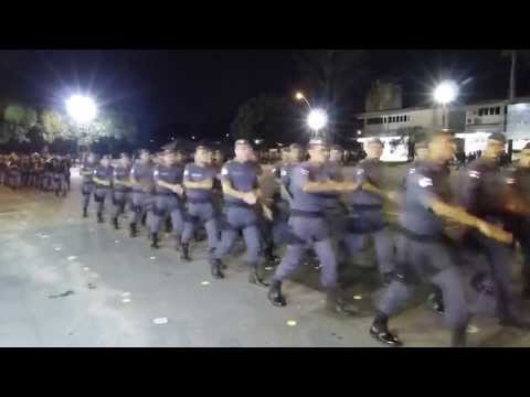 Desfile da Tropa durante a Solenidade em Comemoração aos 176 anos da PMAM - 19.04.2013