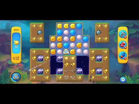 Fishdom: Help the fish - LEVEL 6371 - Fishdom Ads Mini Games #fishdomgameplay