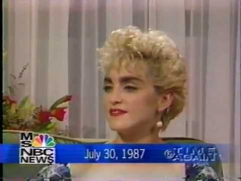 Madonna 1987 Interview-Marriage to Sean Penn