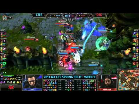 [2014 NA LCS W9] Curse VS Dignitas Highlights