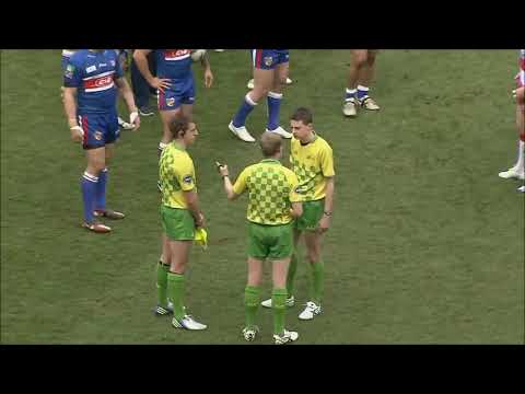 2013 Wigan v Wakefield Justin Poore Sent Off
