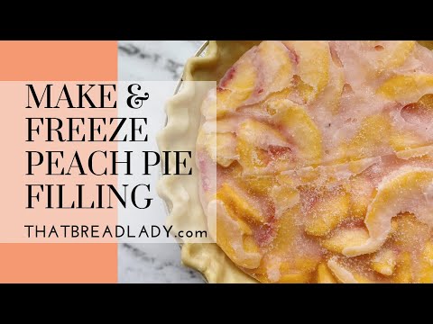 Peach Pie with Frozen Peaches