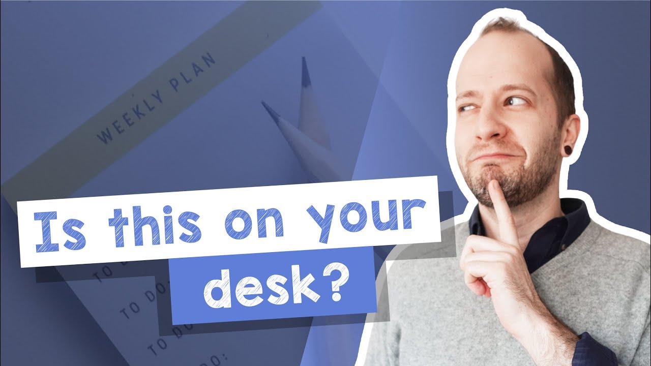 Learn Useful Vocab about Office Supplies in English! - A1 - [with Brian]