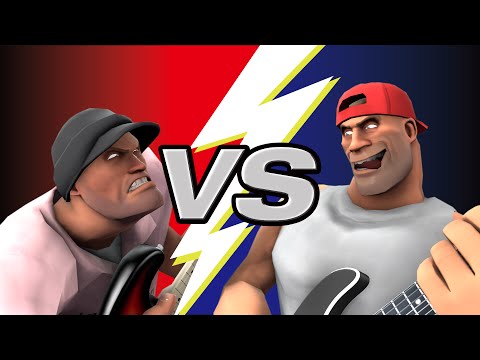 Slap Guitar Battle (animated)
