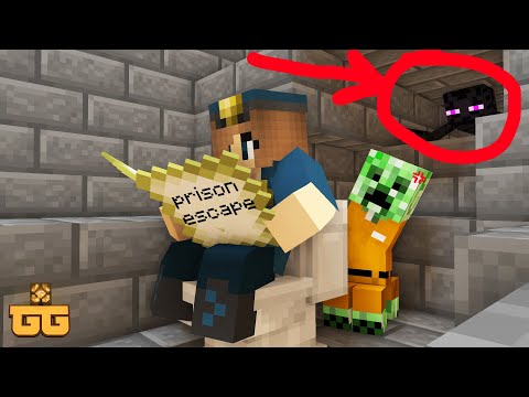 PRISON ESCAPE CHALLENGE  (Minecraft Animation)