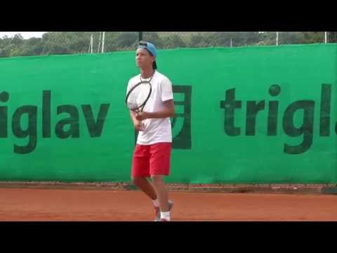 13TH EUROPEAN TENNIS CHAMPIONSHIPS Portorož, SLO 11. 6. 2016 - Finále dvouhry Šmédek vs Lutsky