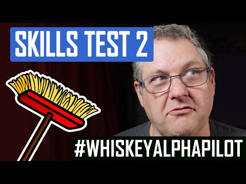 Skills Test Attempt 2. This time I try Harder and brought a broom