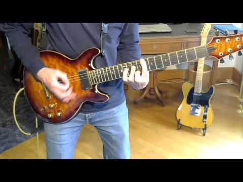 Johnny B. Goode de Chuck Berry - Guitare Solo & Guitare Rythmique Cover