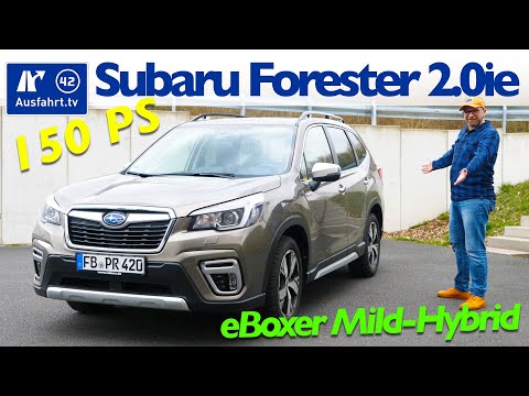 2020 Subaru Forester 2.0ie eBoxer MHEV - Kaufberatung, Test deutsch, Review, Fahrbericht