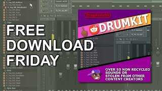 Free Download Friday! F🖕🏾 Reddit Drum kits[Trap & Hiphop]