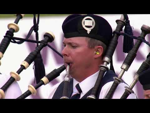 Simon Fraser University Pipe Band — MSR Performance — World Pipe Band Championships 2023