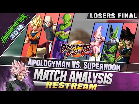 Sajam Restreams DBFZ: Thunderstruck 2018 Top 8 LOSERS FINAL - ApologyMan vs. Supernoon