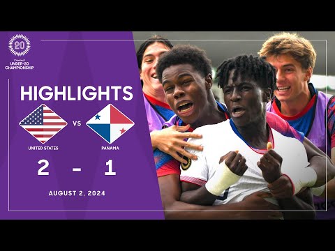 U20Championship 2024 | United States vs Panama | Semifinal