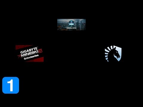 Mineski.Sports5 vs Team Liquid - ESL One Manila 2016 Full Highlights Dota 2
