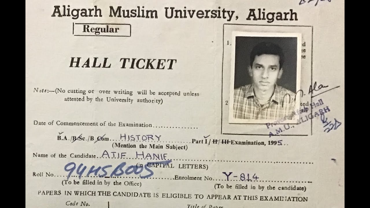 Hall Ticket I Student Life at AMU I Baatein Aligarh Ki (5))