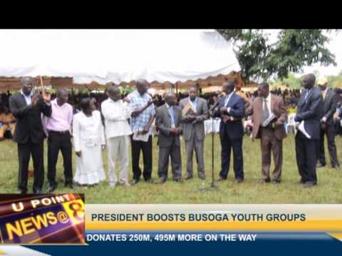 President Museveni boosts Busoga youth groups
