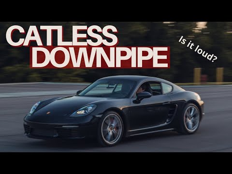 Best Mod Yet on My Porsche 718 Cayman S – Soul Competition Downpipe