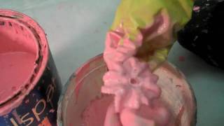 RECYCLED BOTTLES FLOWER LIGHTS.