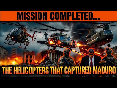 Venezuela Operation: MH-6M | MH-60M | MH-47G | The 3 Helicopters That Got Maduro