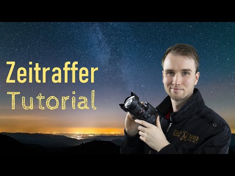 How to create time-lapse images of the starry sky